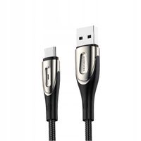 2 x Kabel USB-C Joyroom S-M411 3A 1.2m Szybkie Ładowanie Czarny
