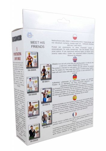 lalka  kickboxer male doll na Arena.pl