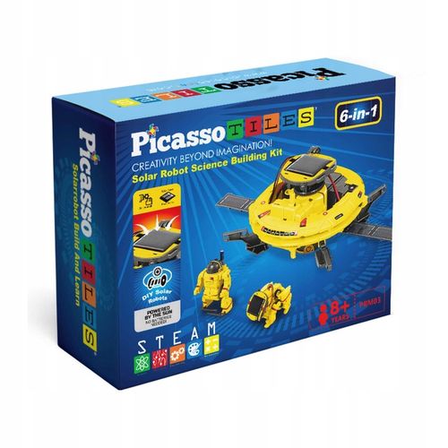 Robot solarny interaktywny 6w1 6 robotów zasilany słońcem edukacyjny kosmos na Arena.pl