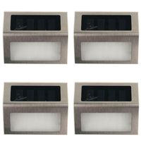 4x LAMPA SOLARNA HALOGEN KINKIET LAMPKA ruchu LED