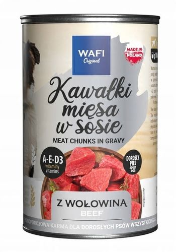 WIEJSKA ZAGRODA WAFI KARMA MOKRA MIX 12X400G na Arena.pl