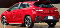 CHEVROLET CRUZE - Listwy CHROM na drzwi boczne dekoracyjne chromowane