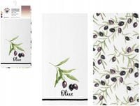 2 x Ściereczka ścierka kuchenna bawełniana ręcznik kuchenny 40x60 cm oliwki