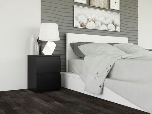 SZAFKA NOCNA MALWA M2 - CZERŃ na Arena.pl