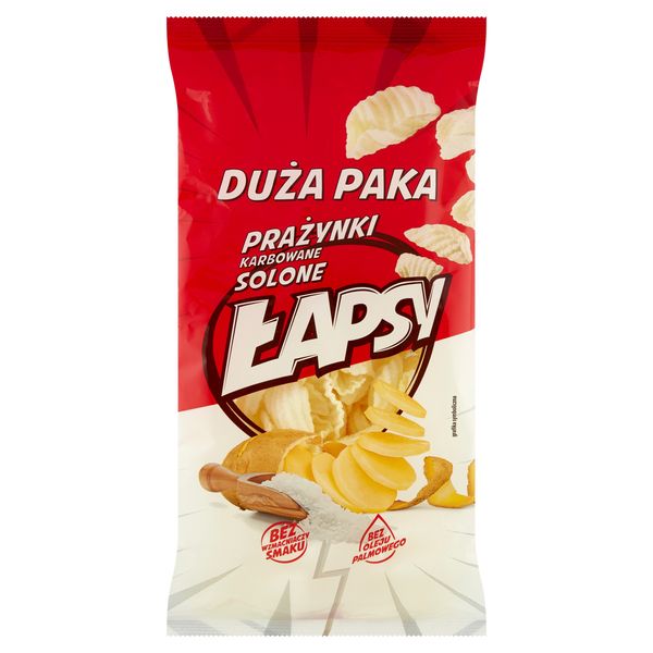 ŁAPSY PRAŻYNKI NATURALNE SOLONE 110G zdjęcie 1