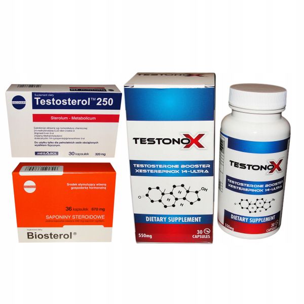 Biosterol + Testonox + Testosterol Testosteron zdjęcie 1