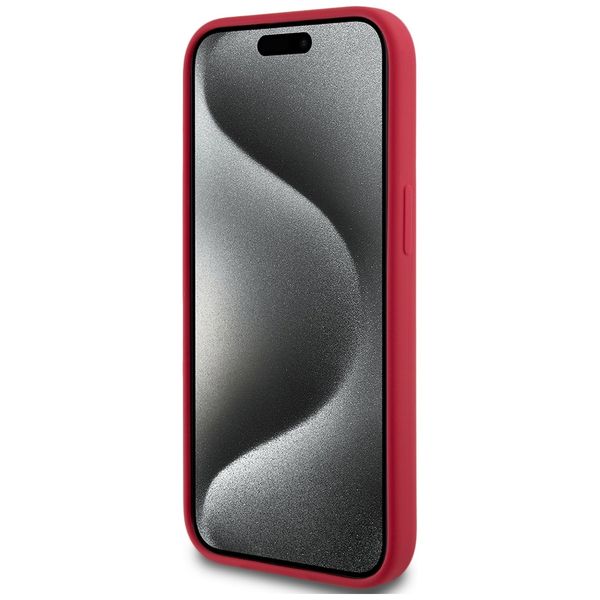 Etui Karl Lagerfeld do iPhone 15, Czerwony, MagSafe zdjęcie 5
