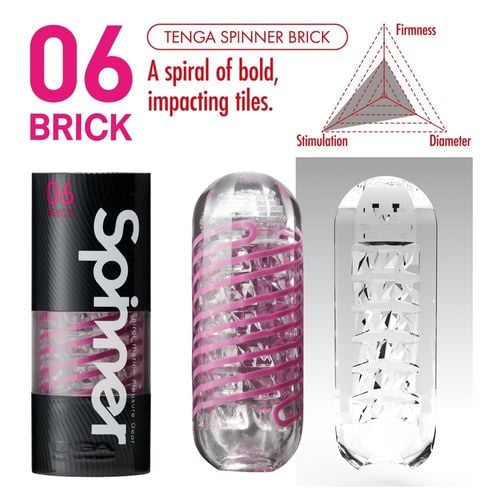 Masturbator Tenga Spinner Brick na Arena.pl