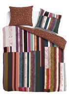 Kpl 200x200/220cm ZAPATRZONA bawełna satynowa  paski