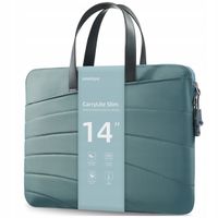 INNOSTYLE DAMSKA TORBA NA LAPTOPA 13 14 WODOODPORNA CARRYLITE SLIM ZIELONA