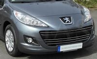 Peugeot 207 - Chromowane Listwy Chrome Grill Atrapy Zderzaka Tuning