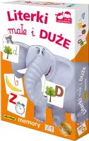 Literki małe i duże. Memory