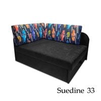 Sofa Kubuś narożnik do spania kanapa do pokoju dziecięcego