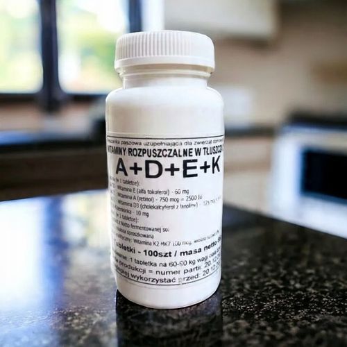 Podkowa Witaminy ADEK 100 tabletek | Zdrowe i Mocne Kości oraz Stawy na Arena.pl