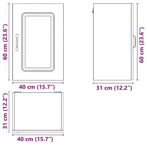 Szafka kuchenna ścienna dolna, Kalmar, czarna na Arena.pl