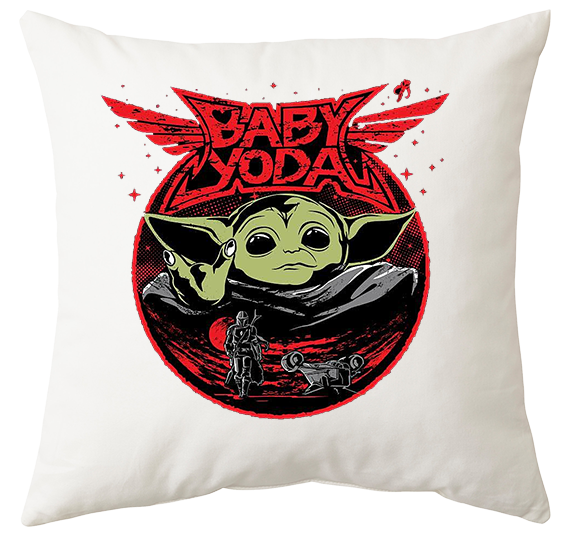Poduszka Baby Yoda zdjęcie 1