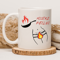 CHAMSKI KUBEK BEZ CENZURY | ŚMIESZNY PREZENT | DO PRACY BIURA DOMU | 330 ml