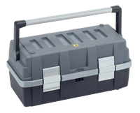 Skrzynka narzędziowa z wyciąganą półką 470x240x200 mm