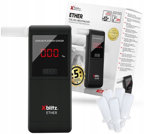 Alkomat elektrochemiczny Xblitz Ether na Arena.pl