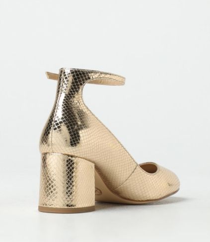 Michael Kors Perla Metallic Snake Embossed Leather Pump r35 na Arena.pl