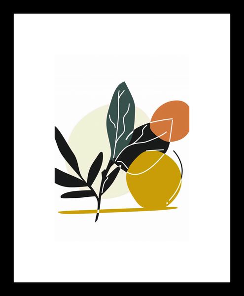 Plakat 20,5x28,4cm Elegancka Flora zdjęcie 3