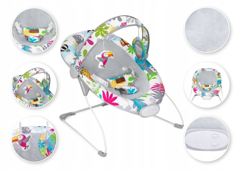 Leżaczek Momi Tuli Leżaczek Bujaczek Momi Tuli zdjęcie 2