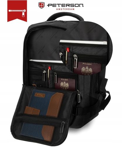 PLECAK RYANAIR WIZZAIR 40x20x25 DO SAMOLOTU PODRÓŻNY BAGAŻ PODRĘCZNY na Arena.pl