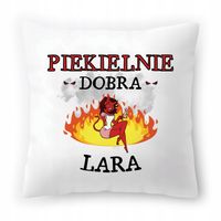 Poduszka Dla Laury Na Urodziny Imieniny Na Prezent Z Nadrukiem Ze Zdjęciem