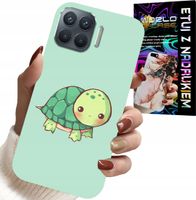 ETUI DO OPPO RENO 4 LITE - SŁODKIE ŻÓŁWKI WZORY DLA DZIECI + SZKŁO