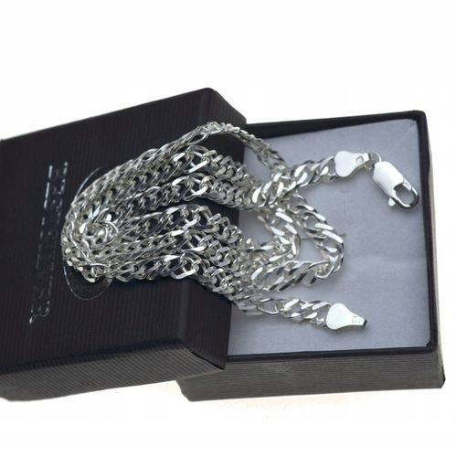 Łańcuszek srebrny ROMBO Męski 60cm Srebro 925 -50% na Arena.pl