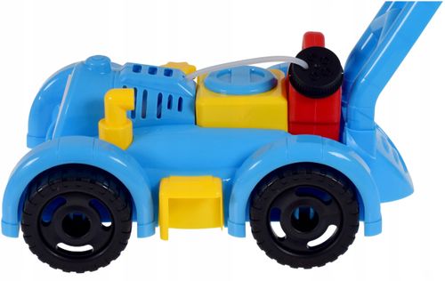 MASZYNKA WÓZEK KOSIARKA DO BANIEK MYDLANYCH DLA DZIECI AUTOMAT NA BATERIE na Arena.pl