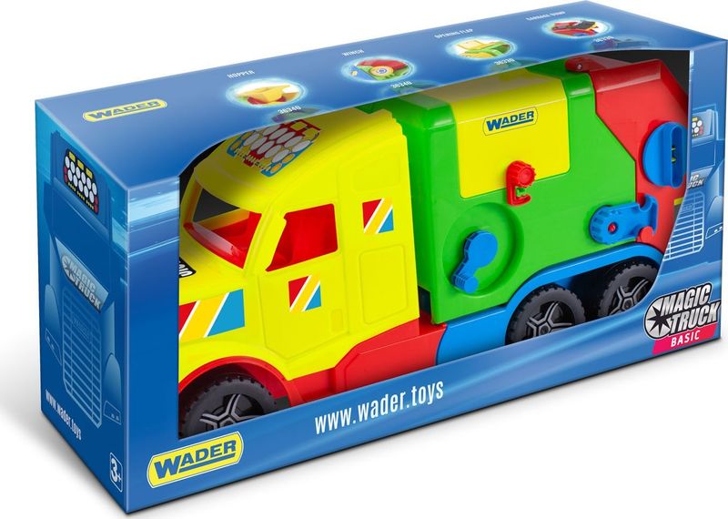 ND01_239300 WADER MagicTruck Basic smieciarka kon zdjęcie 1