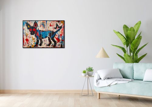 Plakat 91,5x60cm Miejski Pies na Arena.pl