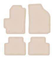 Dywaniki welurowe Chevrolet Matiz 2004-2009 hatchback beżowe