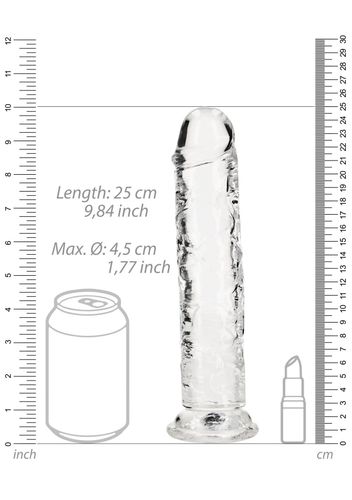 Straight Realistic Dildo With Suction Cup - 9'' / 23 na Arena.pl