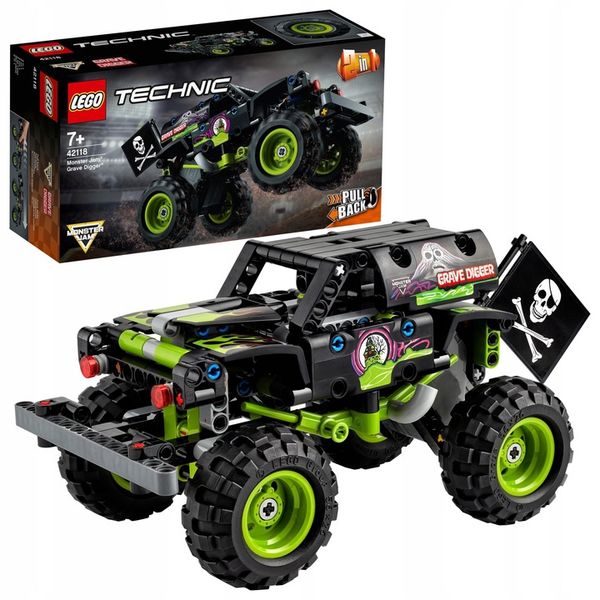 LEGO TECHNIC Monster Jam Grave Digger 42118 + GRATIS List do Mikołaja! zdjęcie 1