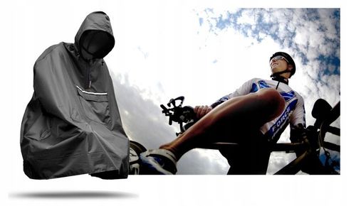 Rowerowa PRZECIWDESZCZOWA PELERYNA Hornhill B-RAIN z odblaskami na Arena.pl