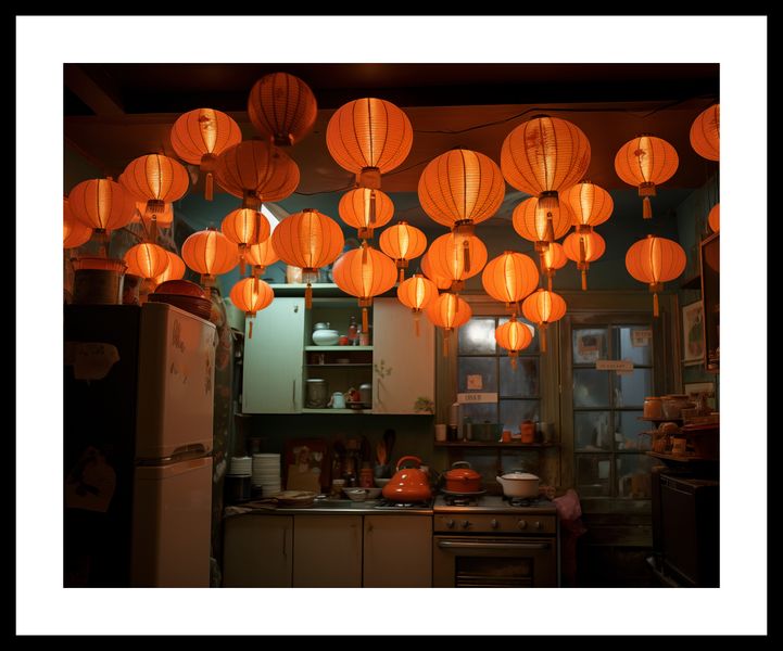 Plakat 50x40cm W Blasku Lampionów zdjęcie 3