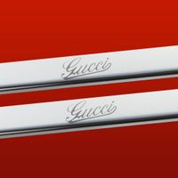 Listwa progowa FIAT 500  GUCCI Stal nierdzewna 304 połysk 2szt