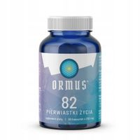 ORMUS 82 Pierwiastki Życia 60x250mg kaps Kompleks Mineralny Suplement Diety