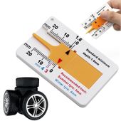 Mały miernik miarka głębokości wysokości bieżnika wskaźnik zużycia opon