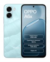 Smartfon OPPO A6x 4/128GB 6,75" 120Hz 13Mpix 6100mAh Niebieski
