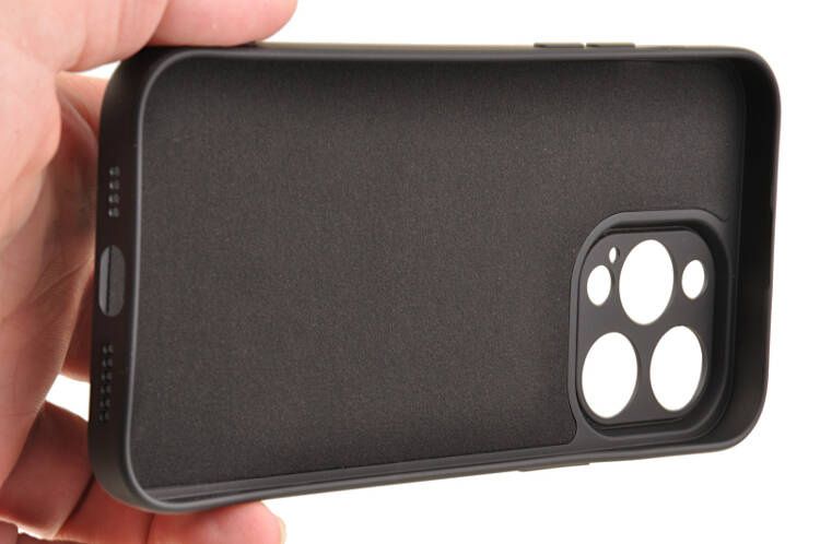 Etui Mercury Goospery MagSafe Silicone do Apple iPhone 14 Pro Max czarny zdjęcie 4