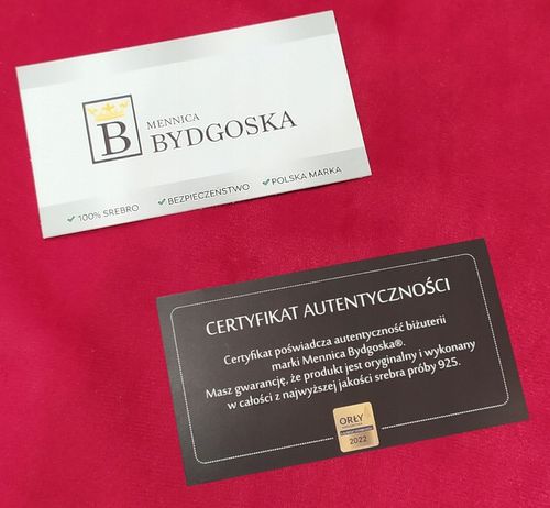 ZŁOTY ŁAŃCUSZEK NASZYJNIK KOMUNIA KRZYŻYK SREBRO POZŁACANE GRAWER na Arena.pl