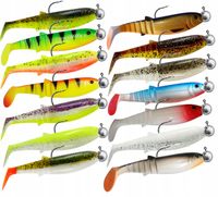 gumy CANNIBAL Savage Gear zestaw przynęt spinningowych 10cm 14SZT