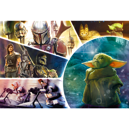 Puzzle - "100" - Baby Yoda Trefl 16413 na Arena.pl