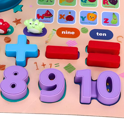 Waga Szalkowa Z Tablicą Krab Wędkowanie Klocki Matematyka Po Angielsku 4w1 na Arena.pl