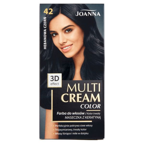 JOANNA MULTI CREAM Farba 42 Hebanowa czerń zdjęcie 1