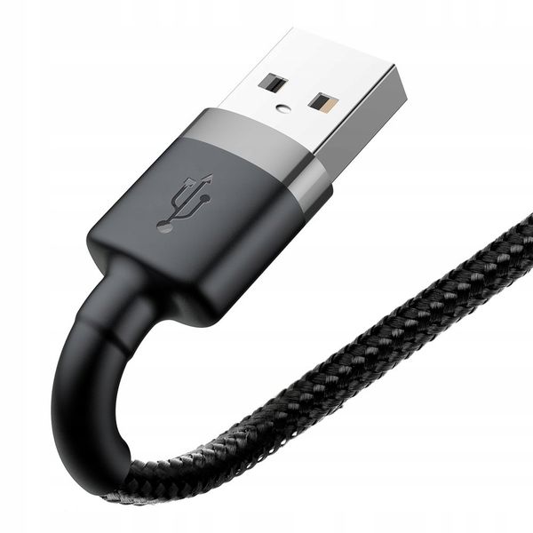 Baseus Nylonowy Kabel 2.4A 1M Do Iphone Lightning zdjęcie 6