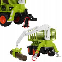 DUŻY Traktor z Przyczepą CIĄGNIK ZDALNIE STEROWANY Pilot R/C na Akumulator